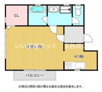 カーサフィオーレの間取り画像