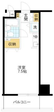 フロール巣鴨の間取り画像