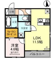 The Crossの間取り画像
