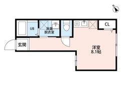 Maison de CLAIR(メゾンドクレール)の間取り画像