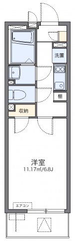 レオネクストカサミラⅡの間取り画像