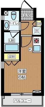 ウィンマックス国立の間取り画像