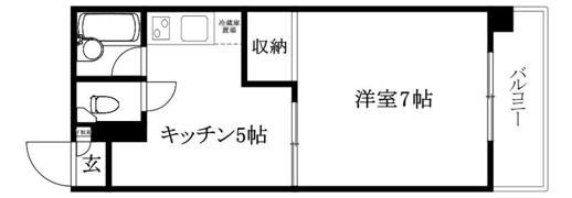 ルナ・ソレイユ桑原の間取り画像