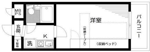 日神パレス蕨の間取り画像