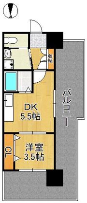 CPタワーの間取り画像