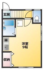 東田荘Cの間取り画像