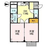 カーサケンポ Aの間取り画像
