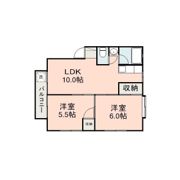 シャイン東原Aの間取り画像
