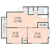 シャイン東原Bの間取り画像