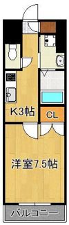 リファレンス小倉駅前の間取り画像