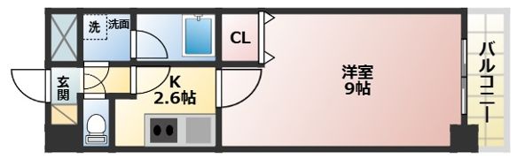 エンゼルプラザ大津中央の間取り画像