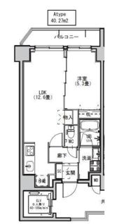 S-RESIDENCE両国AVENUEの間取り画像