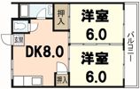 新原第1マンションの間取り画像