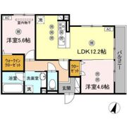 ミルフォード皆実町の間取り画像