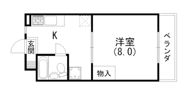 マンションシマノ Ⅰの間取り画像