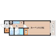 シャンブル向山の間取り画像