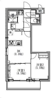 S-RESIDENCE北戸田の間取り画像