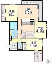 イリスコートの間取り画像