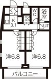 Floral名古屋の間取り画像