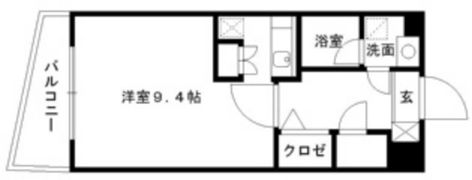 エーデル天神の間取り画像