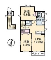 セリューズ D棟の間取り画像