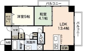 アルル五日市駅前の間取り画像