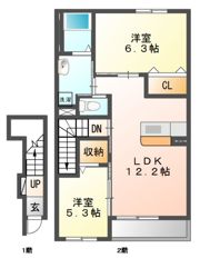ファルコンの間取り画像