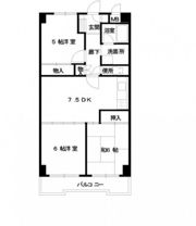 東邦マンションの間取り画像