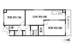 Blanc上筒井通の間取り画像