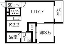 コンフォール恵庭の間取り画像