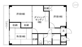 ABCハイム土居田の間取り画像