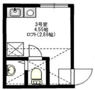 ポンデロッサ浜町の間取り画像