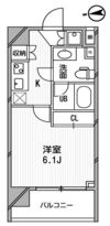 アーデン麻布十番の間取り画像