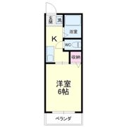 メゾン大原の間取り画像