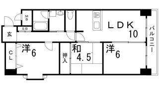 HACHIBUSE六甲の間取り画像