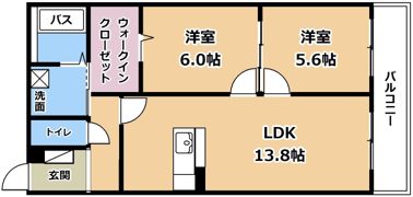 ハートフル新左衛門の間取り画像