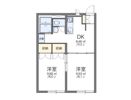 レオパレスMINAMI HANYUⅡの間取り画像