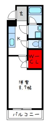 フジパレス初芝駅南Ⅰ番館の間取り画像