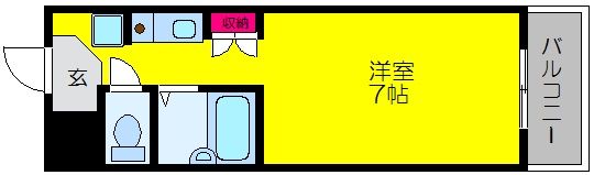 フルーリ深井の間取り画像