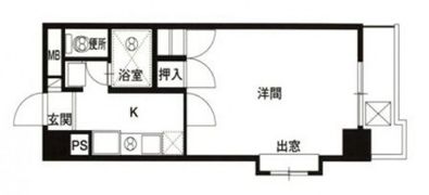 恒和レジデンスの間取り画像