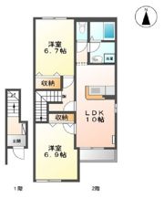 フローラの間取り画像