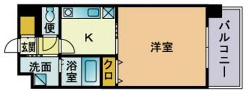 ルモール大濠北の間取り画像