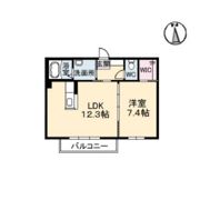 べルアネスA棟の間取り画像
