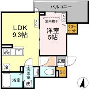 （仮）D-ROOM大島5丁目の間取り画像