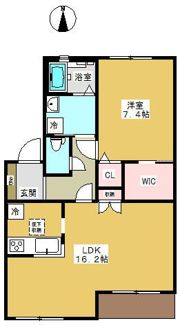 カーサフォレスタの間取り画像