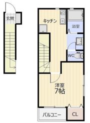 Arpeggio西棟の間取り画像