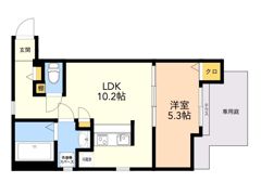 DreamStage姪浜南Blissの間取り画像