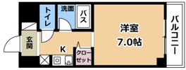 萱野ビルの間取り画像