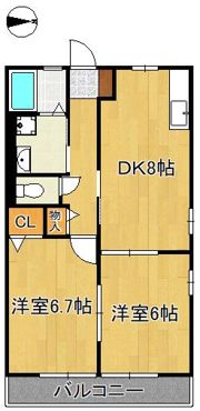 ブエナビスタの間取り画像