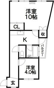カヤノビルの間取り画像